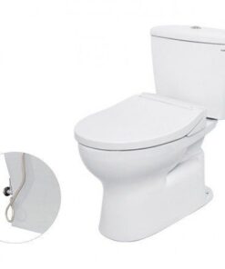 Bồn Cầu TOTO CS300DRE2#W 2 Khối Nắp Rửa Cơ TCW07S