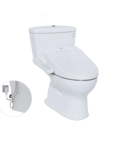 Bồn Cầu Điện Tử TOTO CS300DRW7#W Kèm Nắp Rửa Điện Tử WASHLET Dòng C2 - TCF6631A (220V)