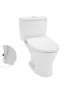 Bồn Cầu TOTO CS735DE2#XW 2 Khối Nắp Rửa Cơ TCW07S