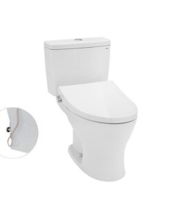 Bồn Cầu TOTO CS735DE4#XW 2 Khối Nắp Rửa Cơ TCW1211A