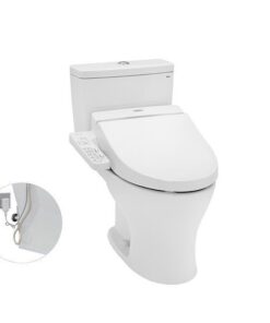 Bồn Cầu Điện Tử TOTO CS735DW7#XW Kèm Nắp Rửa Điện Tử WASHLET Dòng C2 - TCF6631A (220V)