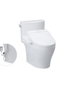 Bồn Cầu Điện Tử TOTO CS767RW7#XW Kèm Nắp Rửa Điện Tử WASHLET Dòng C2 - TCF6631A (220V)