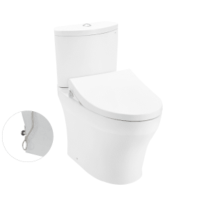Bồn Cầu TOTO CS838DE4#XW 2 Khối Nắp Rửa Cơ TCW1211A