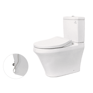 Bồn Cầu TOTO CS948DE2#XW 2 Khối Nắp Rửa Cơ TCW07S