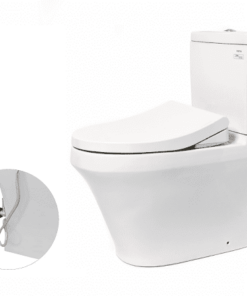 Bồn Cầu TOTO CS948DE4#XW 2 Khối Nắp Rửa Cơ TCW1211A