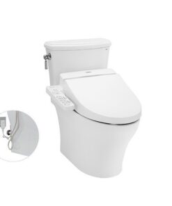 Bồn Cầu Điện Tử TOTO CS986GW7#XW Kèm Nắp Rửa Điện Tử WASHLET Dòng C2 - TCF6631A (220V)