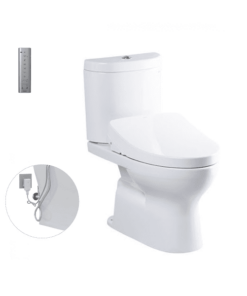 Bồn Cầu Điện Tử TOTO CS325DRW11#W Kèm Nắp Rửa Điện Tử WASHLET Dòng S7 - TCF4911Z (220V)