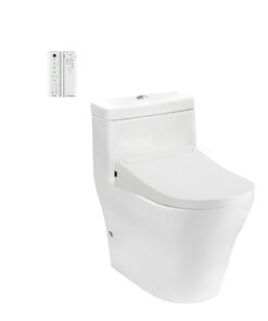 Bồn Cầu Điện Tử TOTO CW166RB#XW/TCF34320GAA#NW1/T53P100VR Kèm Nắp Rửa Điện Tử WASHLET Dòng S5 - TCF34320GAA (220V)