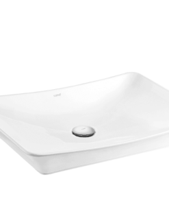 Chậu Rửa Lavabo COTTO C09117 Đặt Bàn Kháng Khuẩn