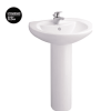 Chân Dài Lavabo COTTO C411 Gắn Chậu Rửa