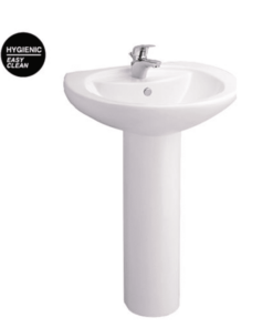 Chân Dài Lavabo COTTO C411 Gắn Chậu Rửa