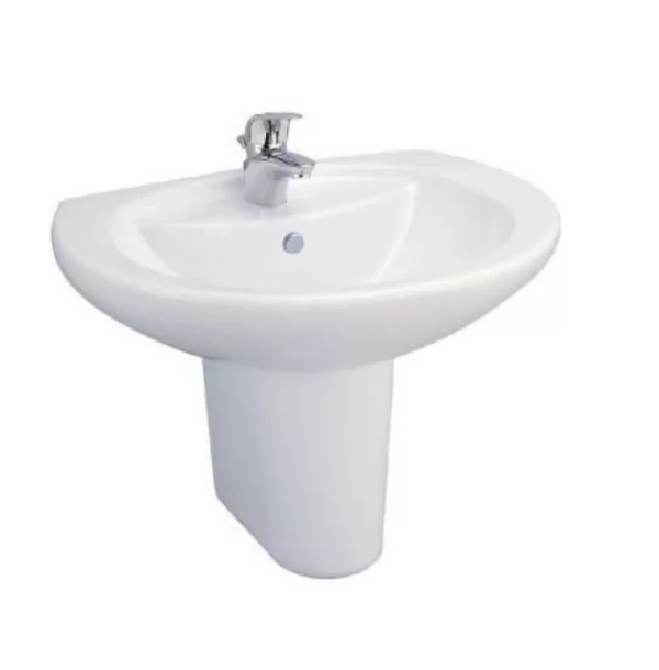 Chân Ngắn Lavabo COTTO C420 Gắn Chậu Rửa