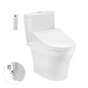 Bồn Cầu Điện Tử TOTO CS769DRW14#XW Kèm Nắp Rửa Điện Tử WASHLET Dòng C5 - TCF24410AAA (220V)