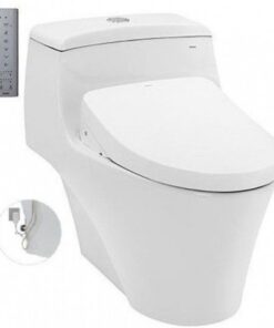 Bồn Cầu Điện Tử TOTO MS823DRW11#XW Kèm Nắp Rửa Điện Tử WASHLET Dòng S7 - TCF4911Z (220V)