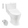 Bồn Cầu Điện Tử TOTO CS735DW14#XW Kèm Nắp Rửa Điện Tử WASHLET Dòng C5 - TCF24410AAA (220V)