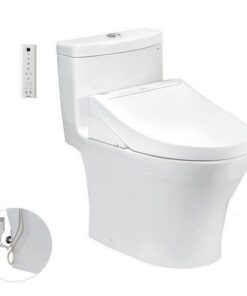 Bồn Cầu Điện Tử TOTO MS889DRW14#XW Kèm Nắp Rửa Điện Tử WASHLET Dòng C5 - TCF24410AAA (220V)
