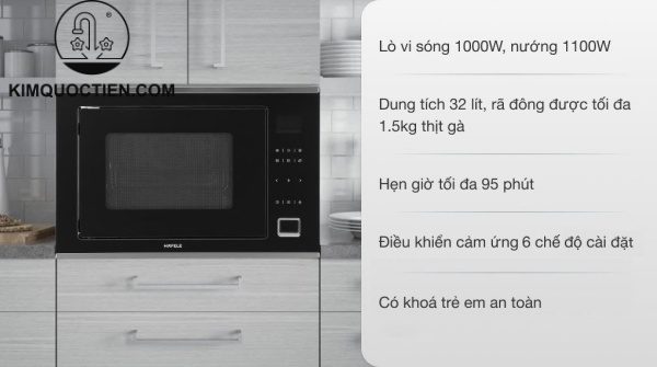 Lò vi sóng Hafele HM-B38C