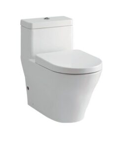 Bồn cầu TOTO CW166RB#XW/ TC384CVK#W /T53P100VR 1 khối nắp đóng êm TC384CVK#W