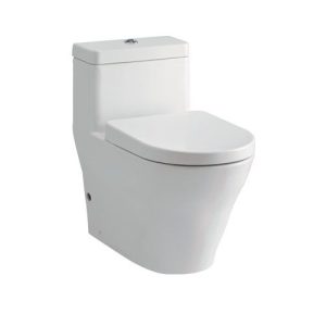 Bồn cầu TOTO CW166RB#XW/ TC384CVK#W /T53P100VR 1 khối nắp đóng êm TC384CVK#W