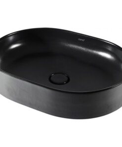 Chậu Rửa Lavabo COTTO C00343 MBK Đặt Bàn Màu Đen