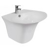 Lavabo VIGLACERA V63 Treo Tường Liền Khối Chân Ngắn