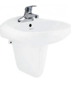 Lavabo VIGLACERA VTL3/VI5 Treo Tường Kèm Chân Ngắn