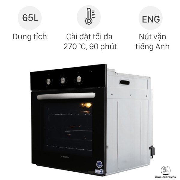 Lò Nướng Điện MALLOCA MOV-655EST Âm Tủ chịu nhiệt tốt