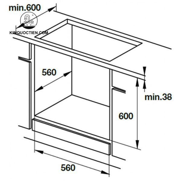 Lò Nướng HAFELE 535.02.611 Âm Tủ thiết kế rộng rãi hiện đại