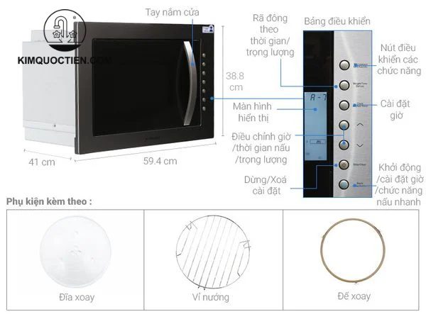 Lò Vi Sóng MALLOCA MW-927I