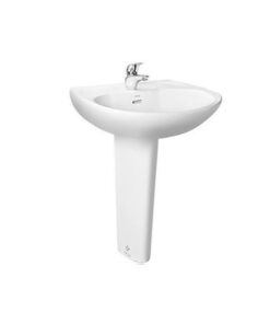 Chậu Rửa Mặt Lavabo TOTO LPT239CR#W Treo Tường Chân Dài