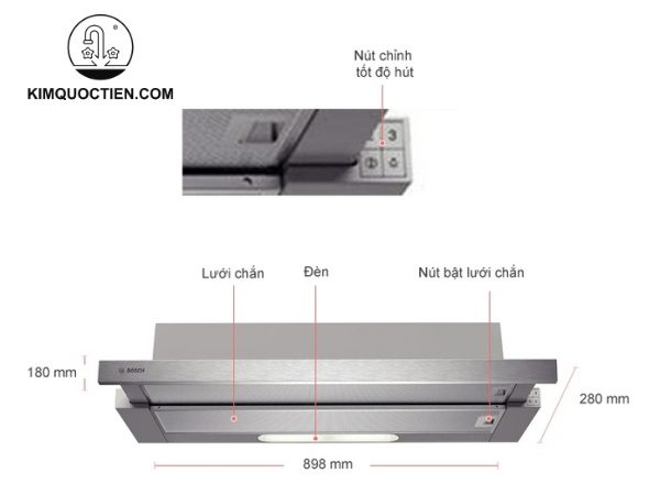 Bosch DHI923GSG Serie 4 