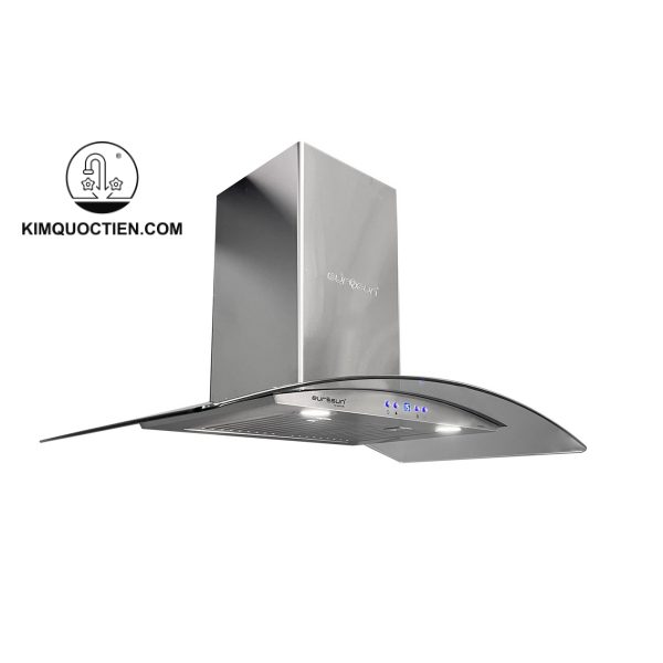 Máy Hút Mùi EUROSUN EH-90K27S Treo Tường 90cm trang bị hệ thống đèn LED độ sáng cao
