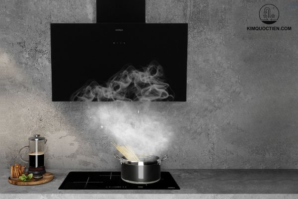 Hút khử mùi trực tiếp hoặc tuần hoàn cho phép người dùng sử dụng linh hoạt theo thiết kế bếp