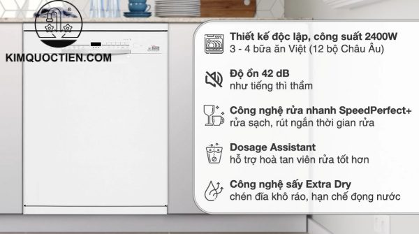 Máy Rửa Chén BOSCH SMS2ITW04E