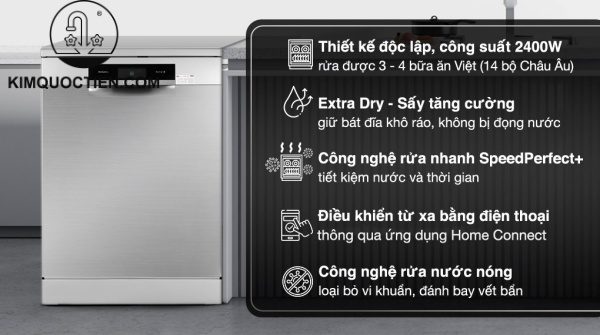 Máy Rửa Chén BOSCH SMS8YCI01E