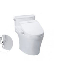 Bồn Cầu Điện Tử TOTO MS887RW7#XW Kèm Nắp Rửa Điện Tử WASHLET Dòng C2 - TCF6631A (220V)