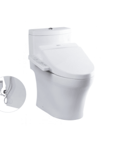 Bồn Cầu Điện Tử TOTO MS889DRW7#XW Kèm Nắp Rửa Điện Tử WASHLET Dòng C2 - TCF6631A (220V)