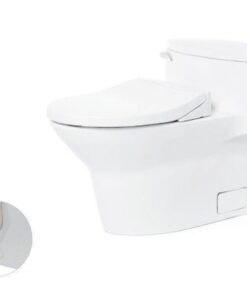 Bồn Cầu TOTO MS904E2#XW 1 Khối Nắp Rửa Cơ TCW07S