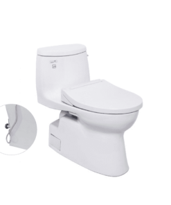 Bồn Cầu TOTO MS905E2#XW 1 Khối Nắp Rửa Cơ TCW07S