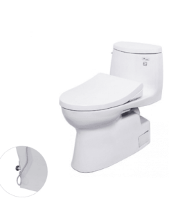 Bồn Cầu TOTO MS905E4#XW 1 Khối Nắp Rửa Cơ TCW1211A