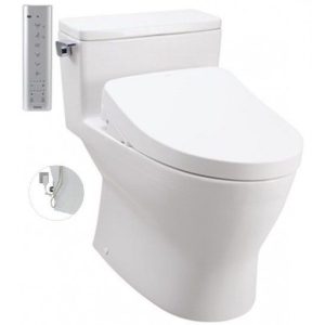 Bồn Cầu Điện Tử TOTO MS188VKW11#XW/T53P100VR Kèm Nắp Rửa Điện Tử WASHLET Dòng S7 - TCF4911Z (220V)