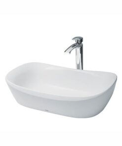 Chậu Rửa Mặt TOTO PJS07WE#MW Đặt Bàn Đá Cẩm Thạch