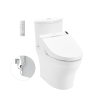 Bồn Cầu Điện Tử TOTO CS838DW6#XW Kèm Nắp Rửa Điện Tử WASHLET Dòng C5 - TCF6531Z (220V)