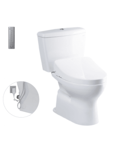 Bồn Cầu Điện Tử TOTO CS300DRW11#W Kèm Nắp Rửa Điện Tử WASHLET Dòng S7 - TCF4911Z (220V)
