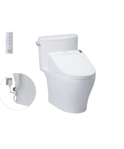 Bồn Cầu Điện Tử TOTO CS767RW6#XW Kèm Nắp Rửa Điện Tử WASHLET Dòng C5 - TCF6531Z (220V)