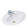 Chậu Rửa Lavabo COTTO C007 Jade Dương Vành