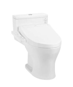 Bồn Cầu Điện Tử TOTO MS855CDW17#XW Kèm Nắp Rửa Điện Tử WASHLET (Loại Giấu Dây) Dòng C2 - TCF23460AAA (220V)