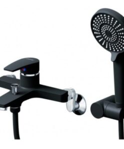 Vòi Sen CAESAR S393CB Màu Đen Nóng Lạnh