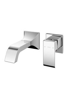 Vòi Lavabo TOTO TLG08307B Gật Gù Nóng Lạnh Gắn Tường GC (2 Lỗ)