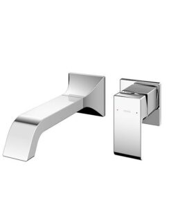 Vòi Lavabo TOTO TLG08308B Gật Gù Nóng Lạnh Gắn Tường GC (2 Lỗ)